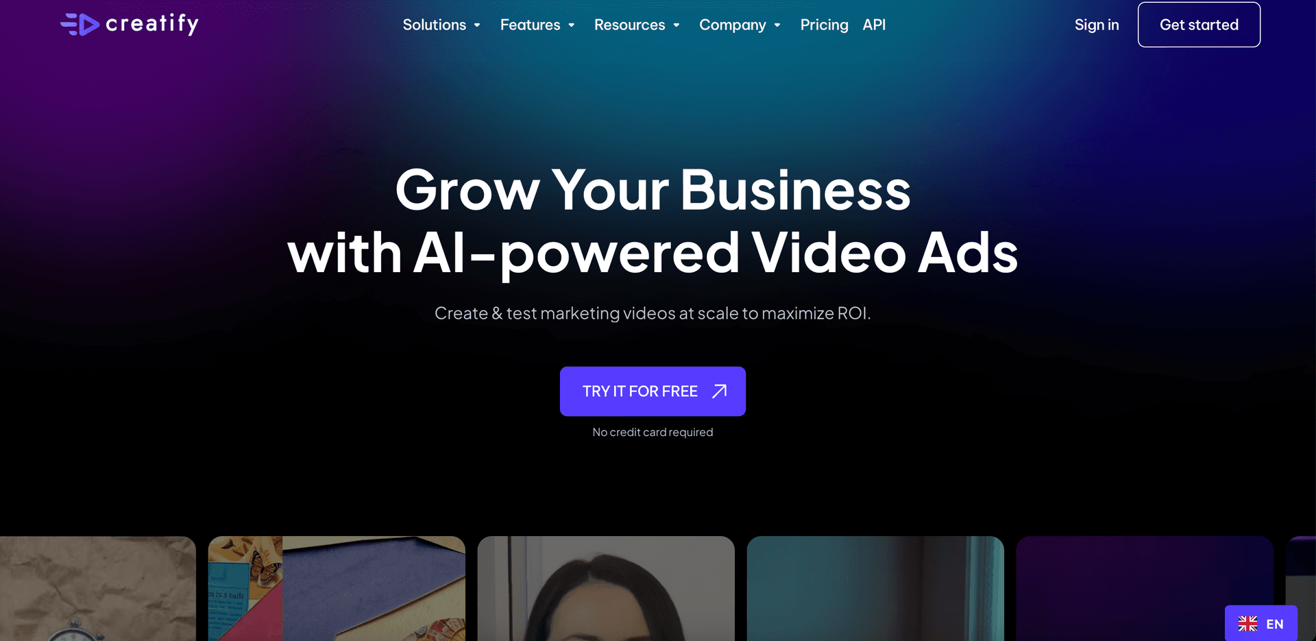 Creatify AI Preview