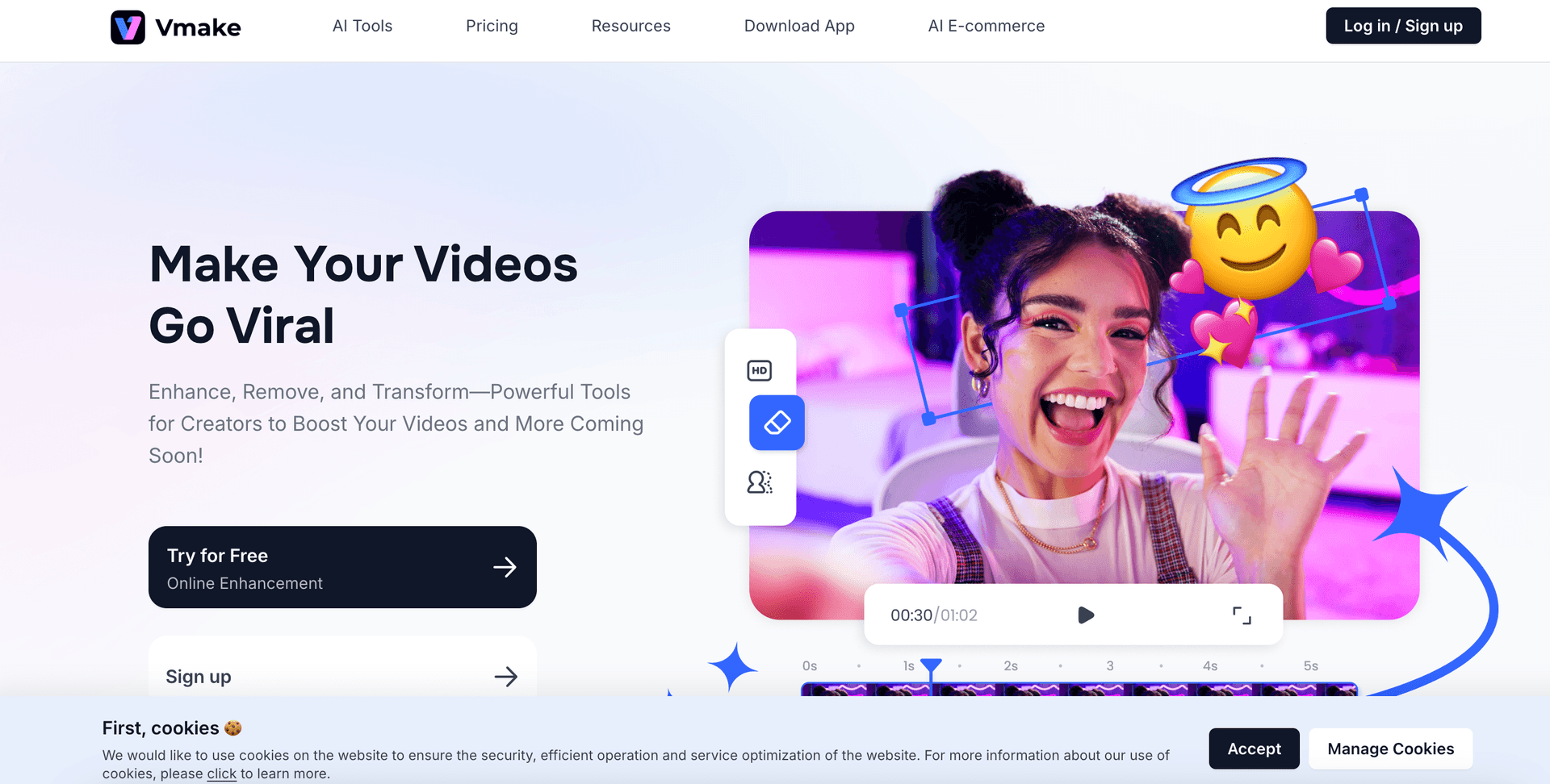 Vmake AI Preview