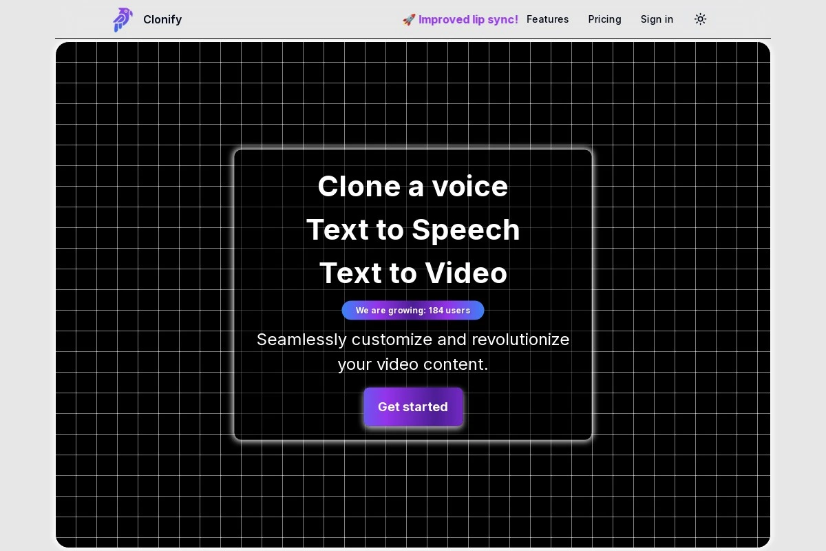 Clonify AI Preview